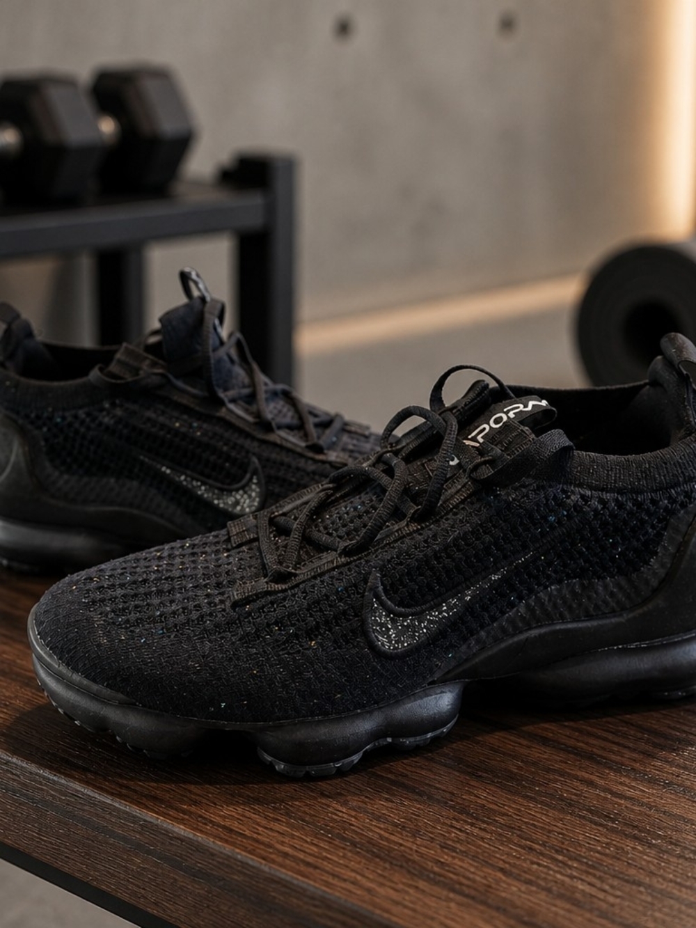 Nike Air Vapormax 2021 FK Black / Grey Women Size 9 DC9454 001